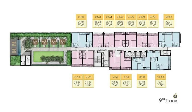 ผังชั้น 9